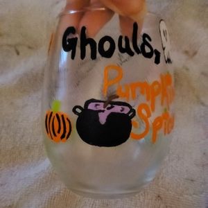 Spooky wineglass